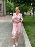 MOONDUST - BELLA FLOWER SPRING DRESS - 303 ROSE