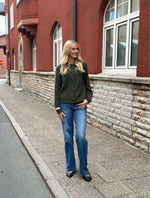 Ladda upp bild till gallerivisning, SELECTED FEMME - LULU SHORT CARDIGAN - KALAMATA/MELANGE
