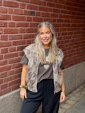 MARTA - SILVER VEST 68670 - BEIGE CAMO