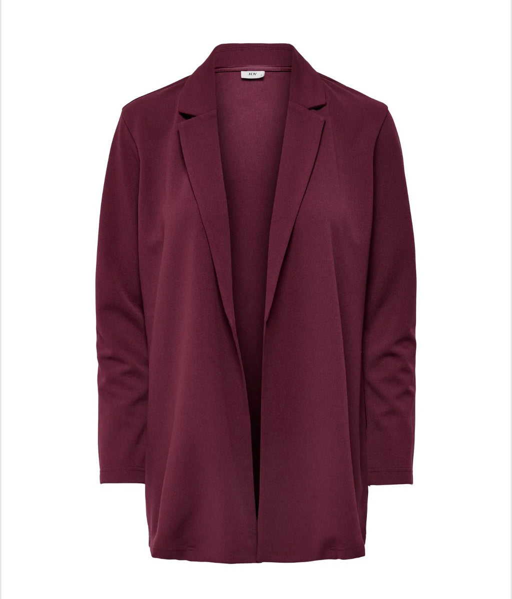 JDY - GEGGO LIFE L/S BLAZER - WINDSOR WINE