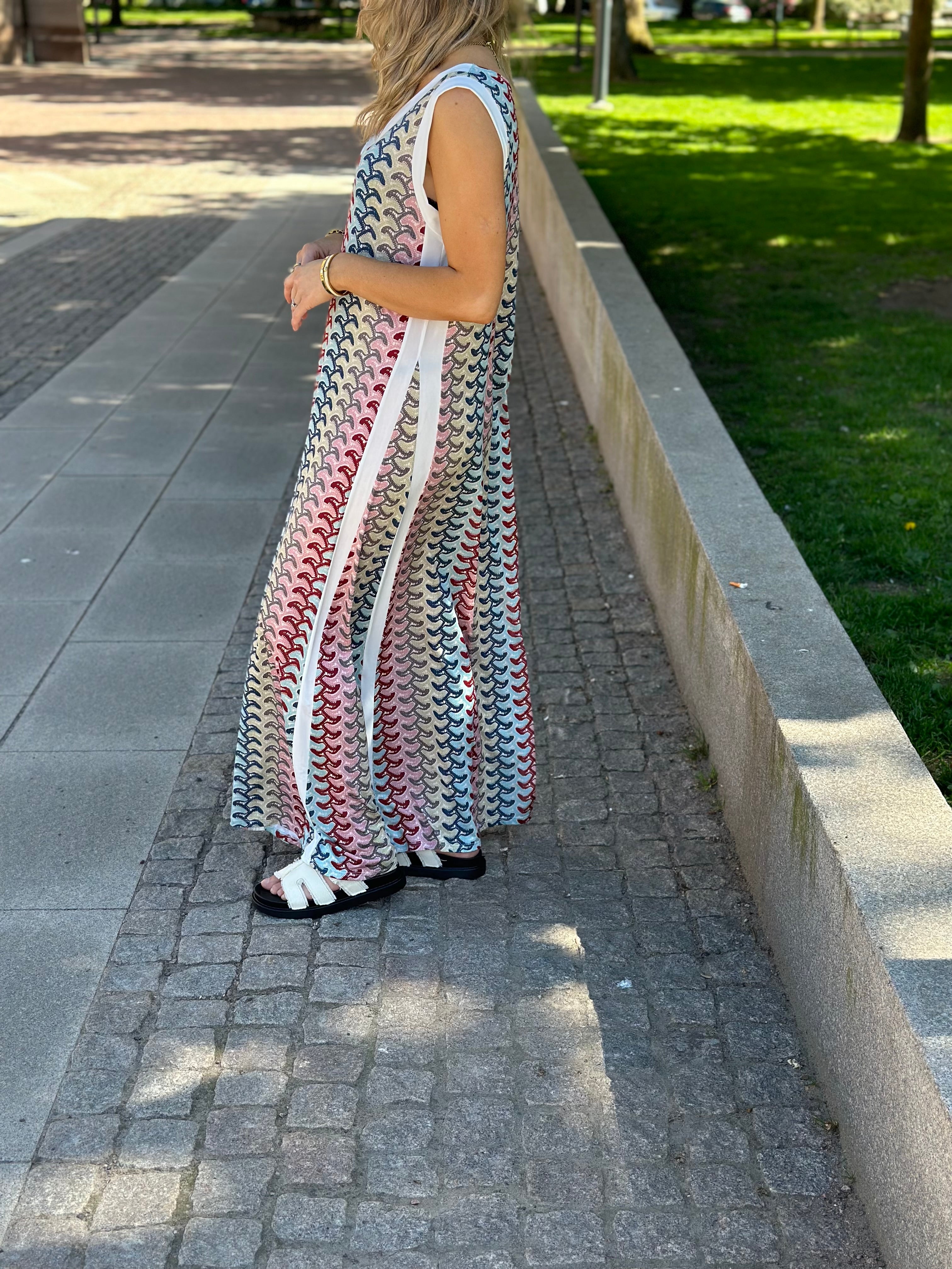 JÖRLEVIK - SUN DRESS - ROSA/BLÅ