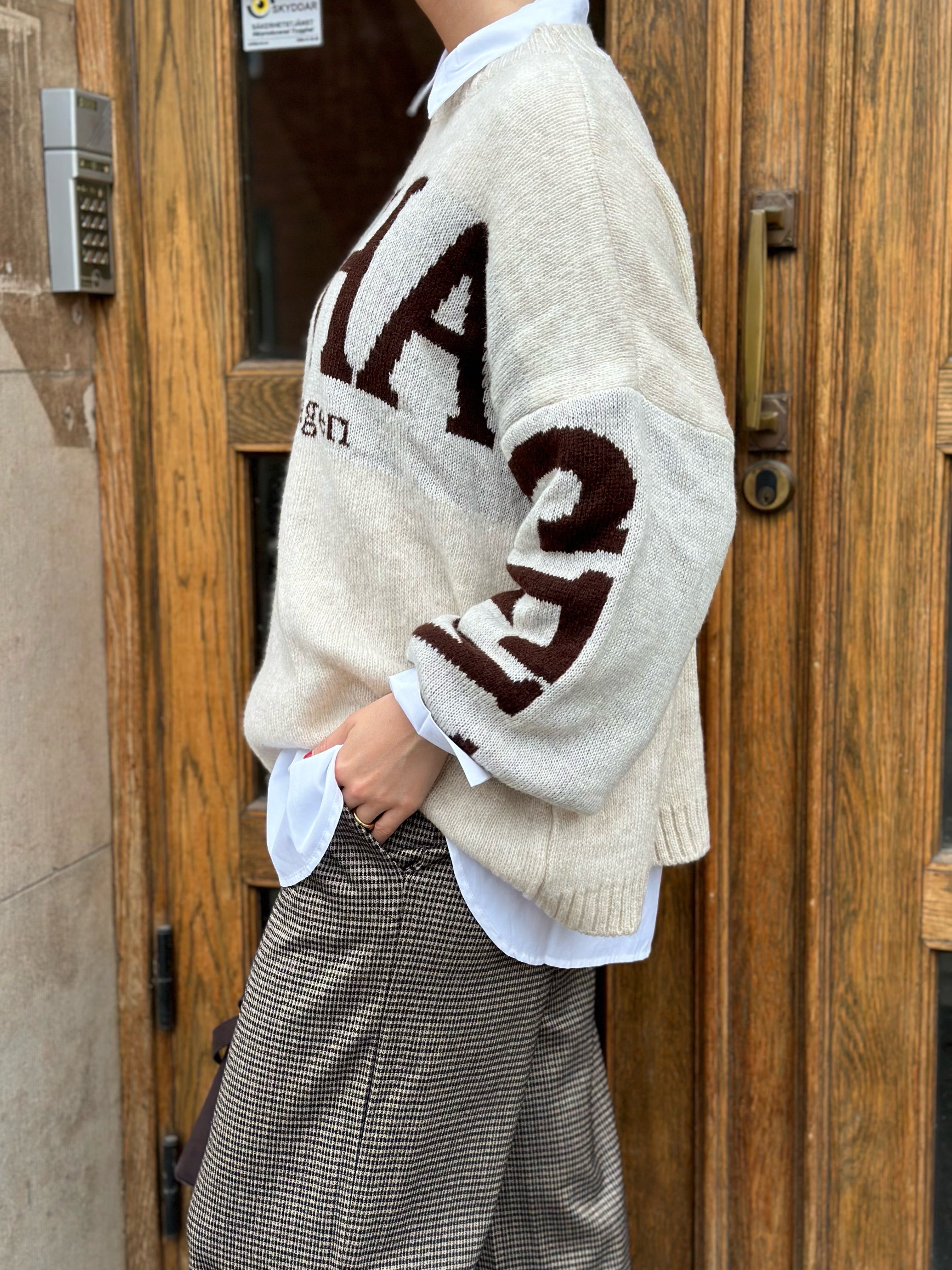 MARTA - ARIA KNIT - BEIGE/MORO