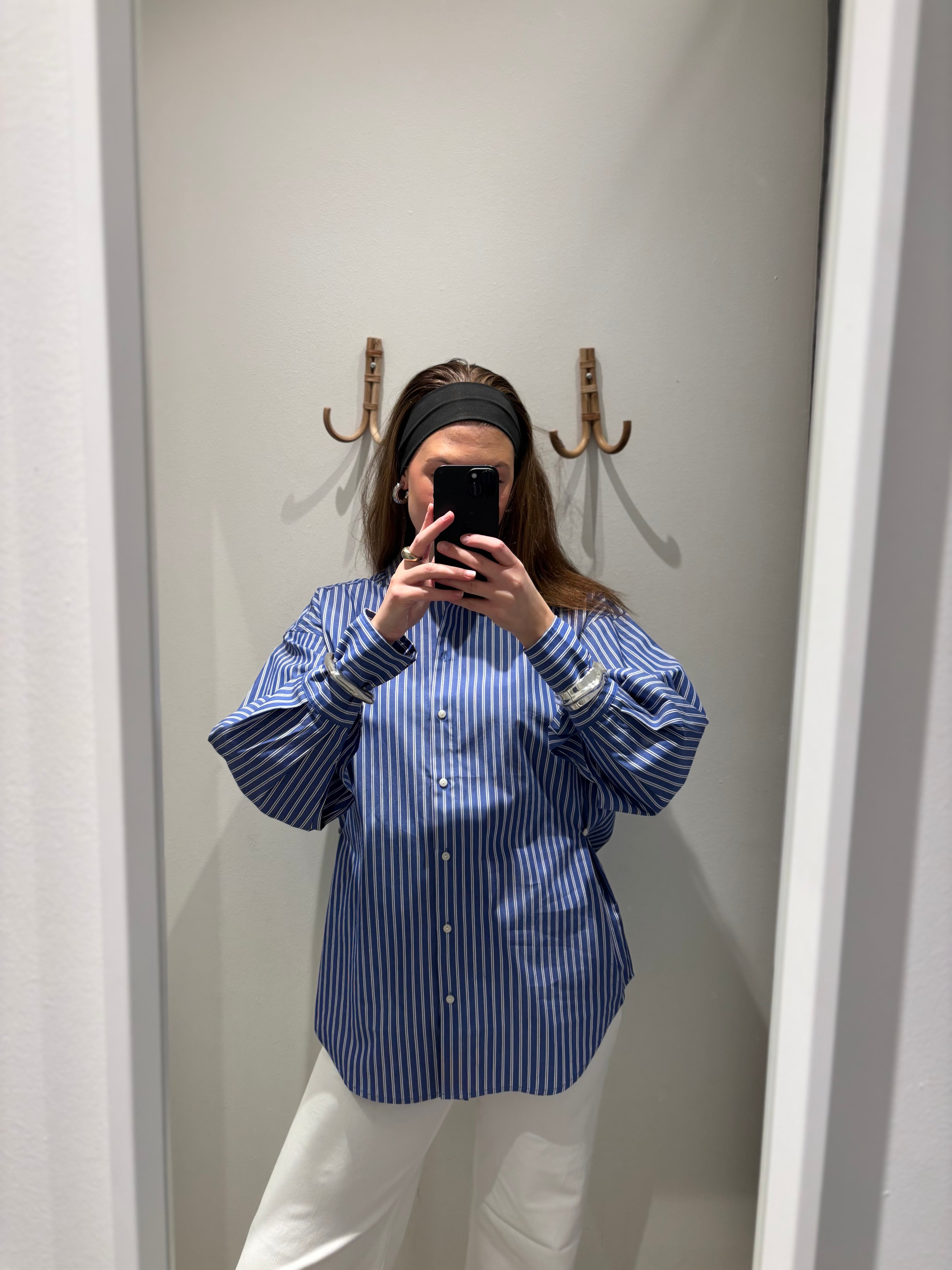 SOAKED - CALKEN SHIRT - NOUVEAN NAVY STRIPE