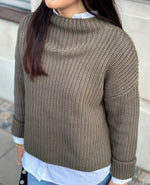 Ladda upp bild till gallerivisning, SELECTED FEMME - SELMA LS KNIT PULLOVER - KALAMATA
