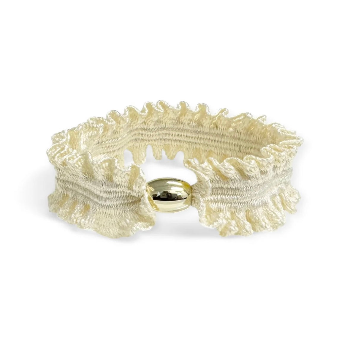 STELLA DETAILS - MALINA HAIR TIE - CREME