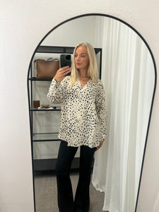 JDY - TROYA LIFE SHIRT - SILVER LINING