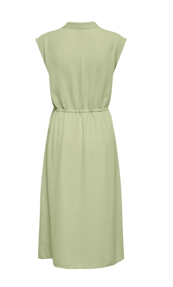 JDY - DIVYA LIFE S/L MIDI DRESS - LINT