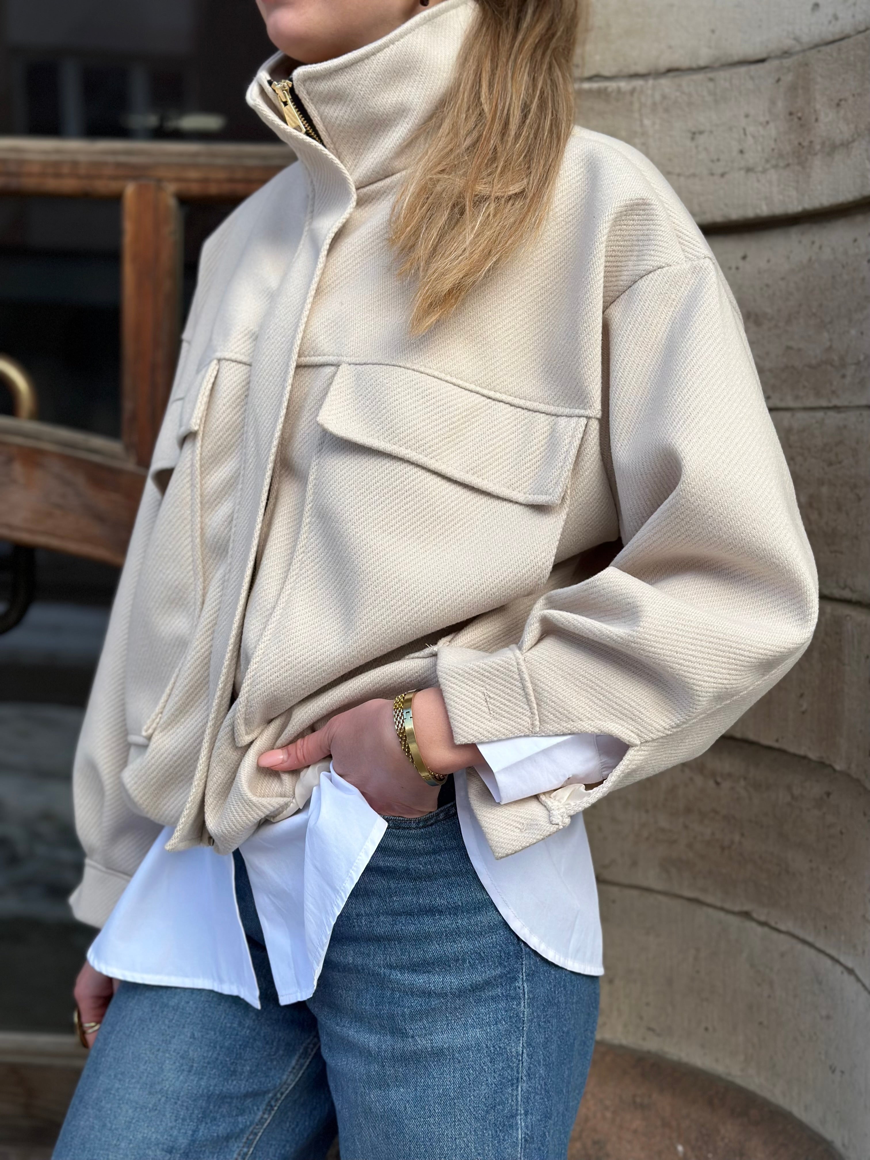 MARTA- LUMI JACKET - BEIGE
