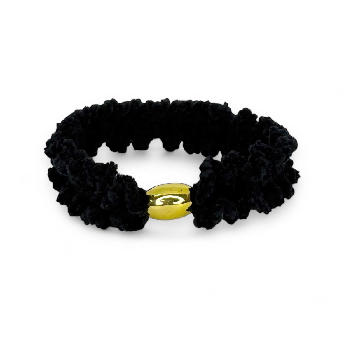 STELLA DETAILS - MALINA VELVET HAIR TIE - BLACK