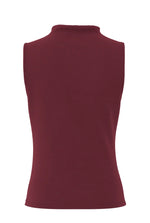 Ladda upp bild till gallerivisning, PIECES - MADISON SL DRAPED TOP - TAWNY PORT
