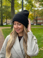 Ladda upp bild till gallerivisning, PIECES - BERA HOOD - BLACK
