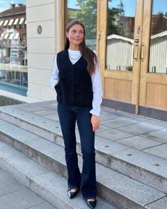 LEVETÉ ROOM - NISSA VEST - BLACK