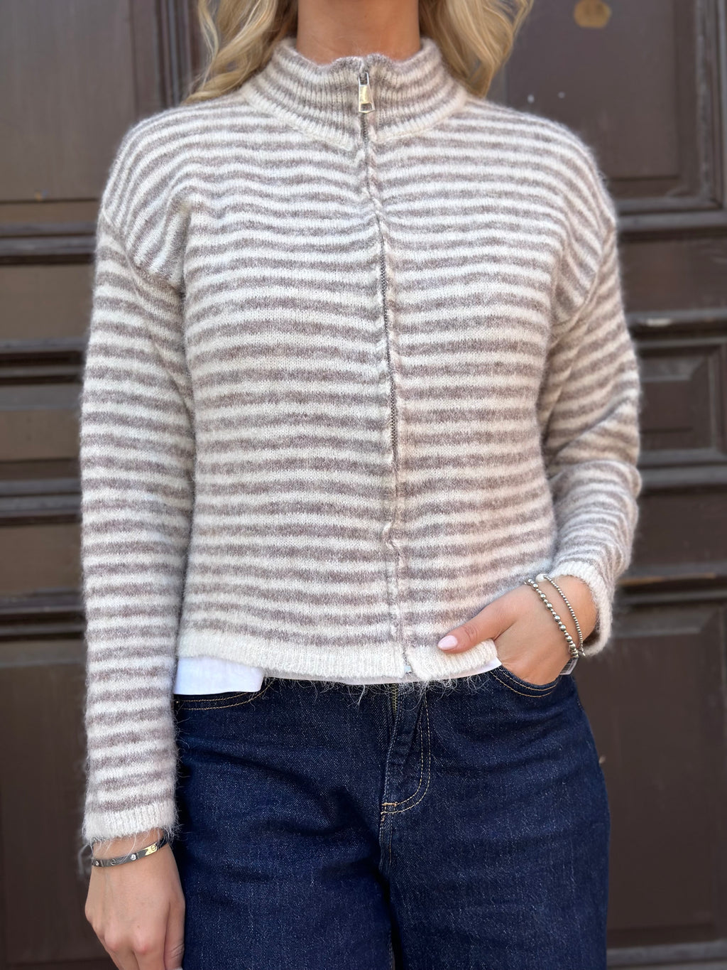 MARTA - ANAIS CARDIGAN 9586 - BEIGE