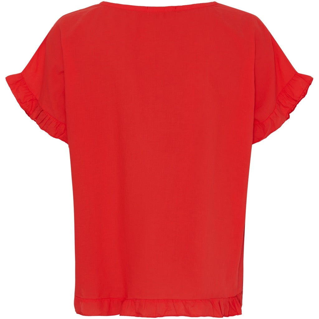 MARTA - KASIMIRA TOP - ROSSO