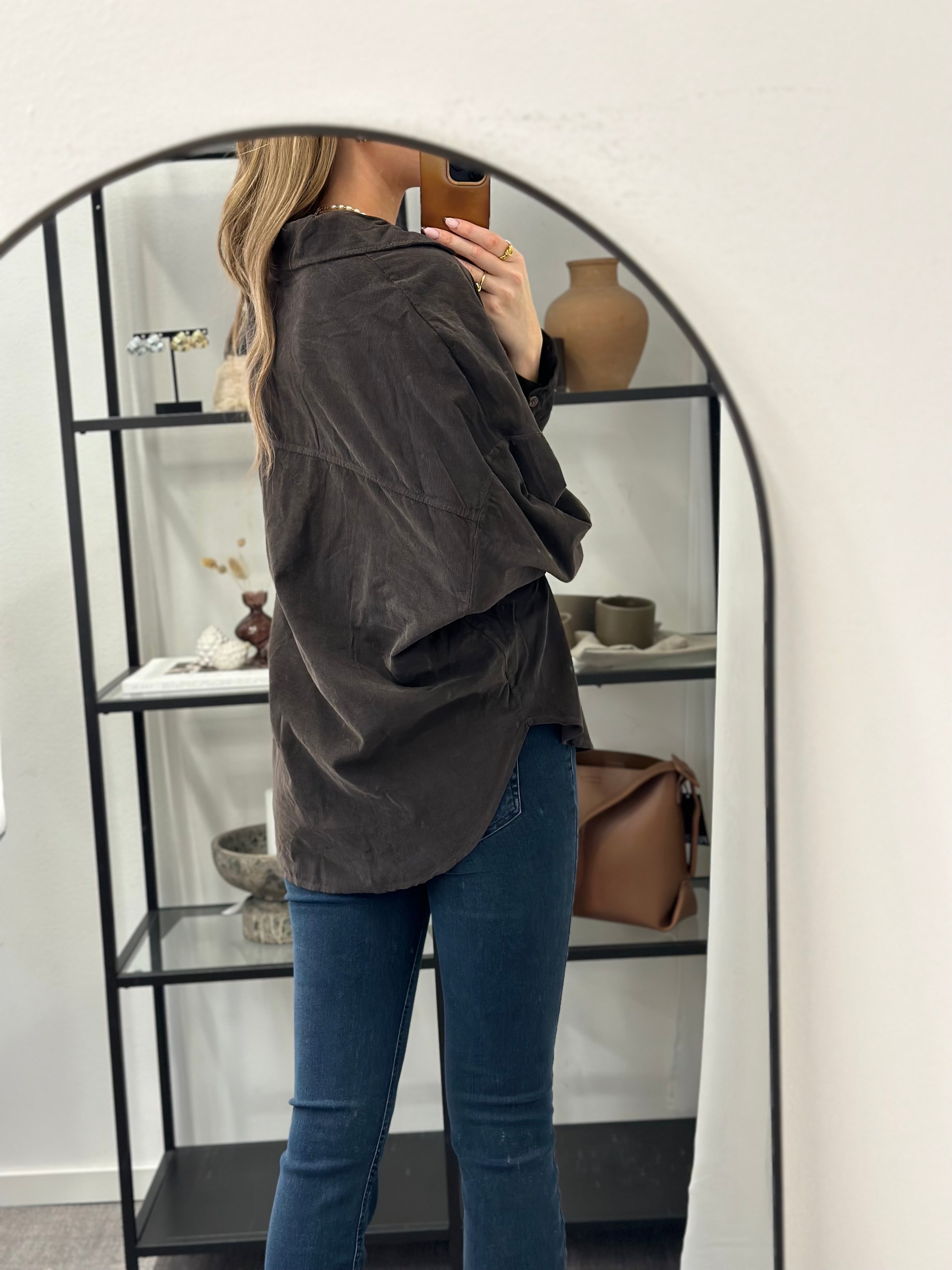 MARTA - MANCHESTER SKJORTA 258037V - MORO