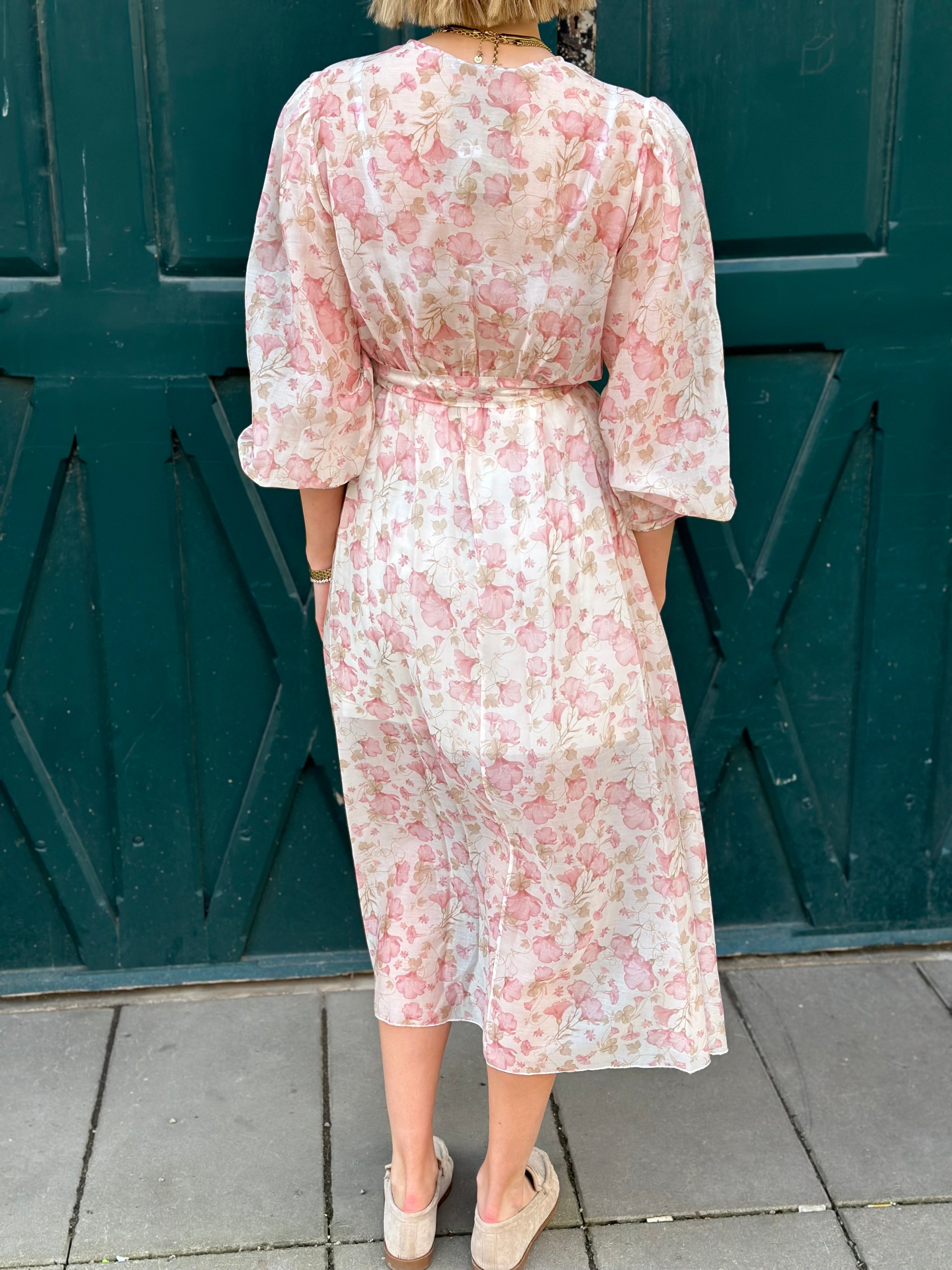 JÖRLEVIK - FLOWER DRESS - PINK