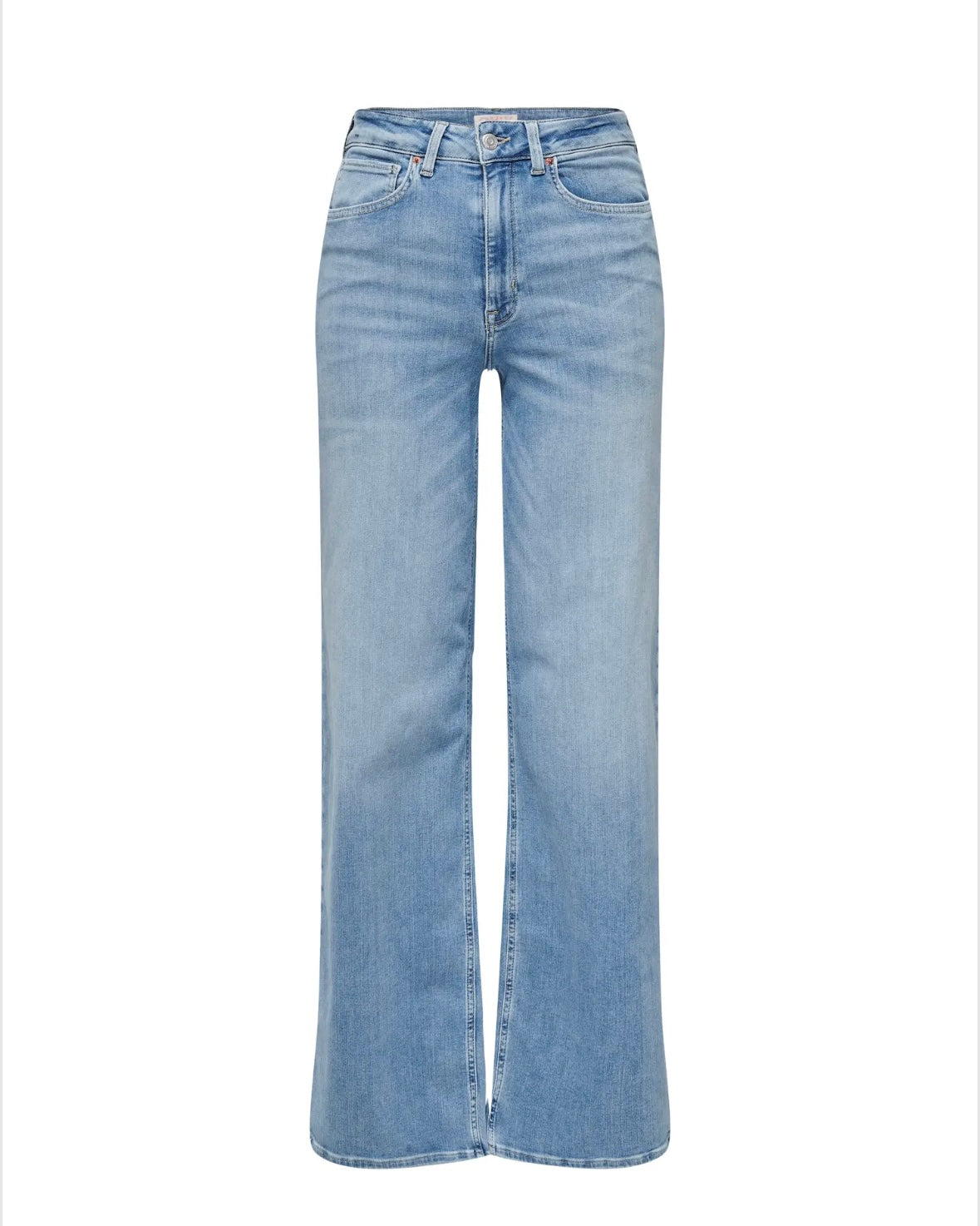 ONLY - MADISON BLUSH HW WIDE DENIM CRO371 - LIGHT BLUE DENIM