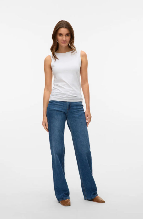 VEROMODA - PANDA MODAL SL TOP - WHITE