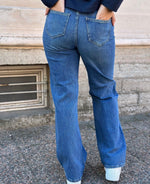 Ladda upp bild till gallerivisning, VERO MODA - TESSA HR WIDE JEANS - MEDIUM BLUE DENIM
