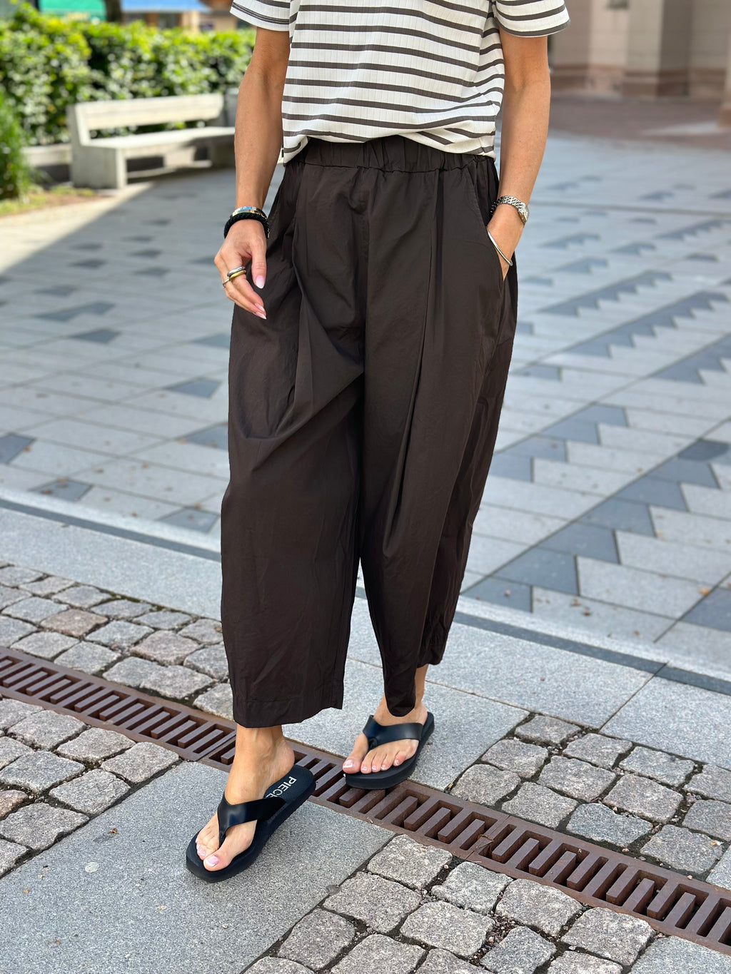MARTA - ADORNIA PANTS 56770 - BEAR