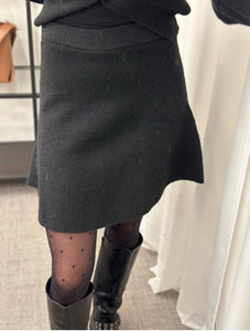 JDY - LEA LIFE SHORT SKIRT - BLACK