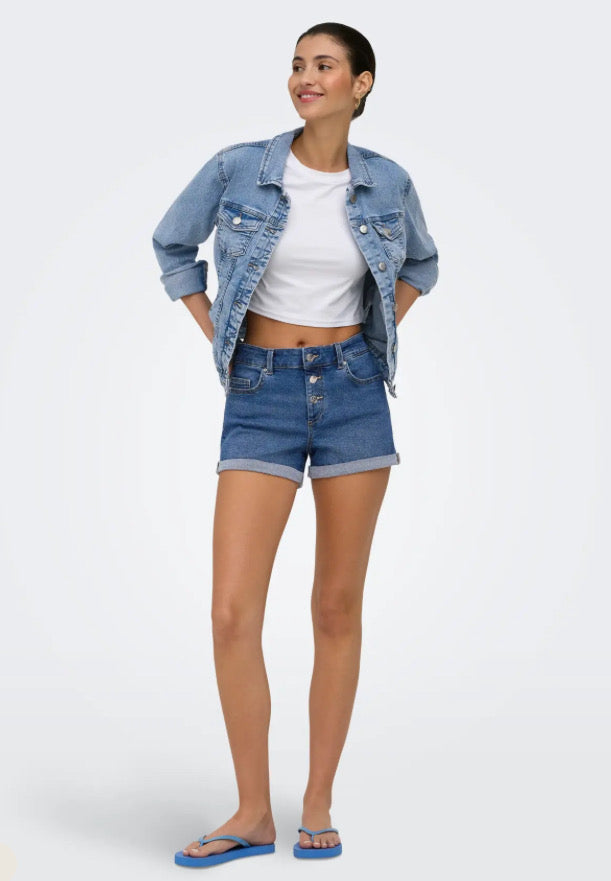 ONLY - WONDER JACKET - LIGHT BLUE DENIM