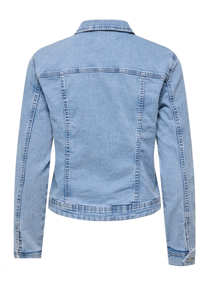 ONLY - WONDER JACKET - LIGHT BLUE DENIM