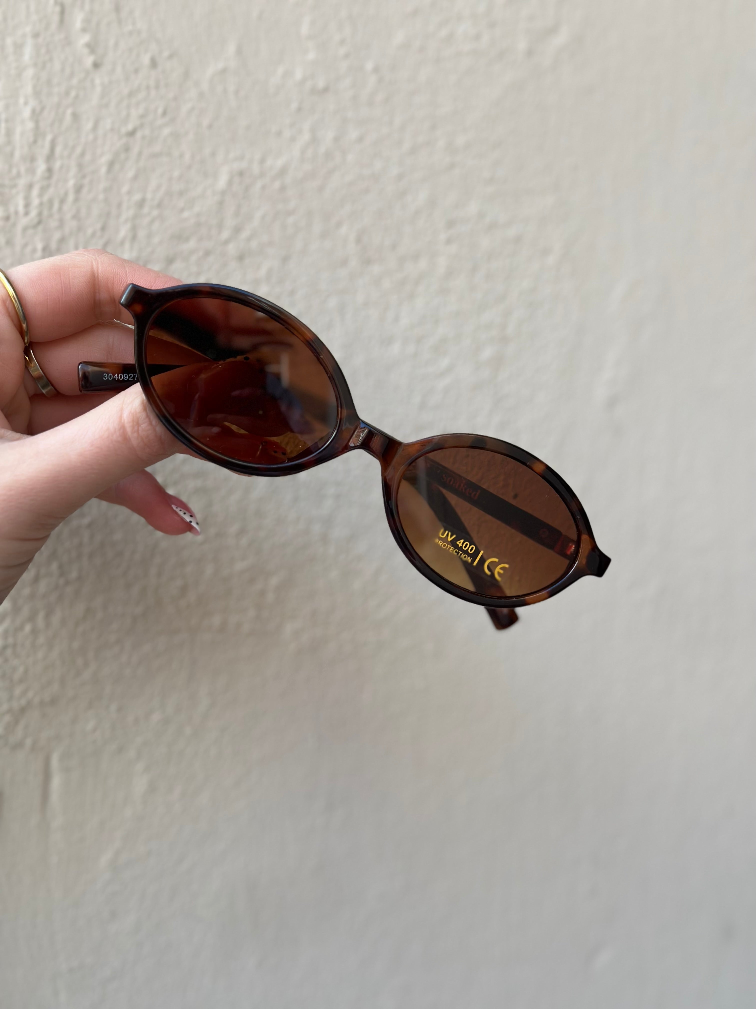 SOAKED - NAPHINE SUNGLASS - BROWN 303696