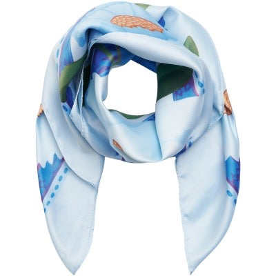 MARTA - FINJA SCARF - BLUE 3540