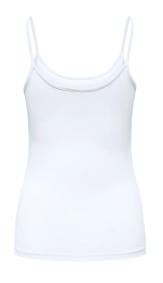 ONLY - LEA S/L NEW SINGLET - BRIGHT WHITE