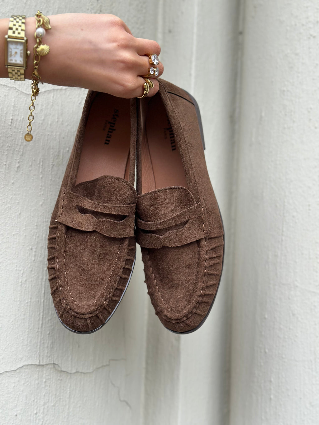 MARTA - LOAFERS QQ-303 - BROWN