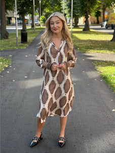 MARTA - SKYE DRESS 25230 - FANGO 384 BA