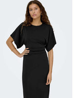 Ladda upp bild till gallerivisning, JDY - DINA 2/4 LONG DRESS - BLACK
