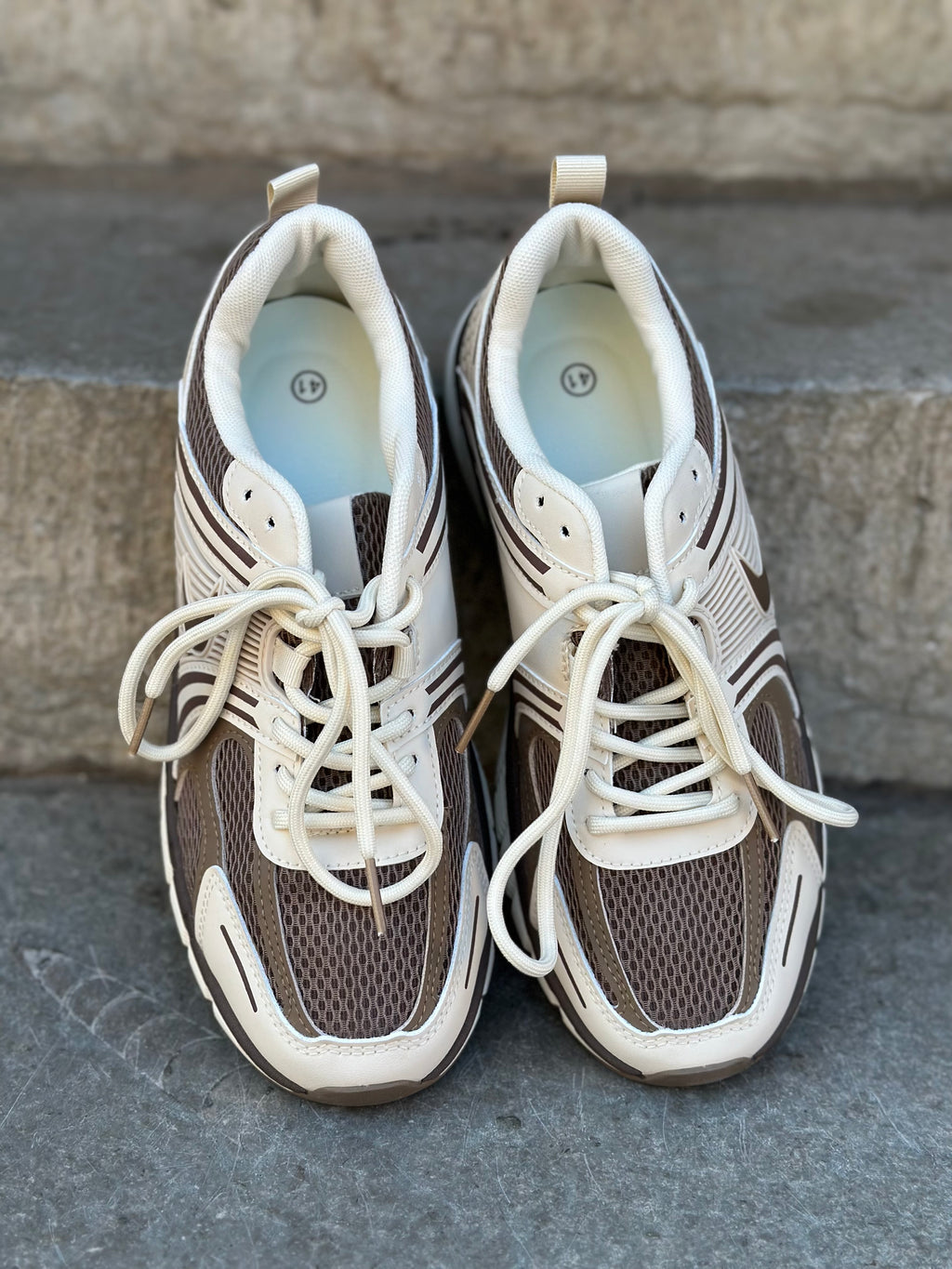 MARTA - BAMBI SNEAKERS - COFFEE