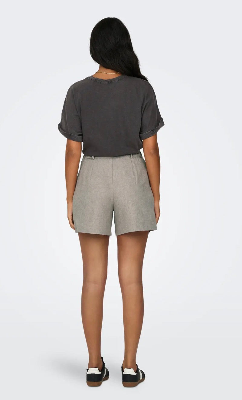 ONLY - LINDA HW MEL SHORTS - FUNG/MELANGE