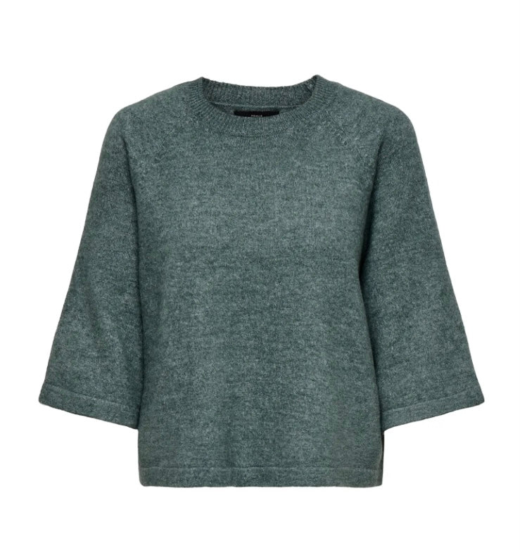 ONLY - SIMONI 3/4 PULLOVER - BALSAM GREEN