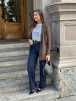 Ladda upp bild till gallerivisning, JDY - GEGGO L/S BLAZER - CHOCOLATE BROWN
