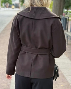 VERO MODA - ANNE BERGEN JACKET - CHOCOLATE TORTE