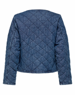 Ladda upp bild till gallerivisning, ONLY - ROSA L/S QUILT DENIM JACKET - MEDIUM BLUE DENIM
