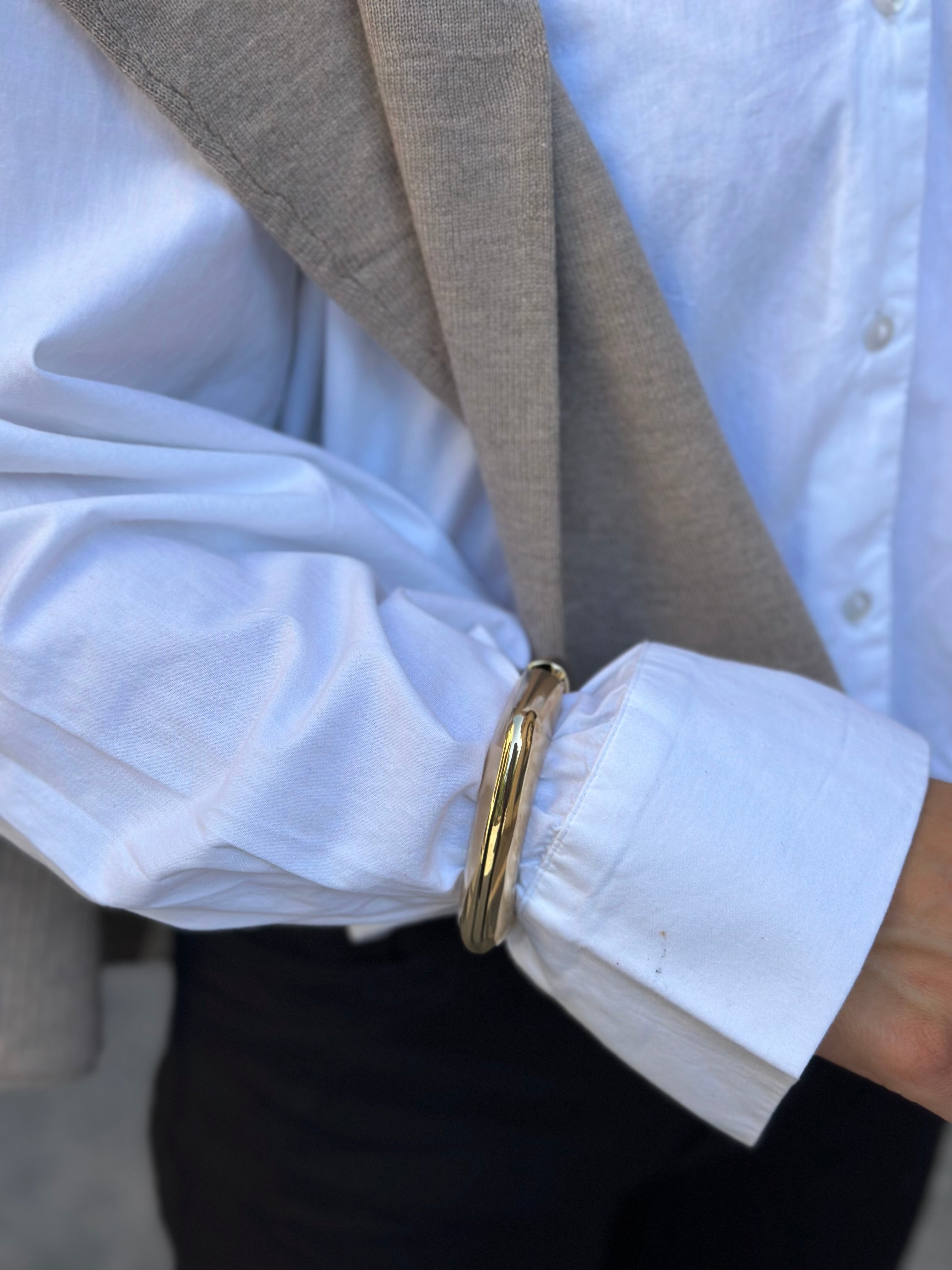 BOW19DETAILS - SQUARE BRACELET- GULD