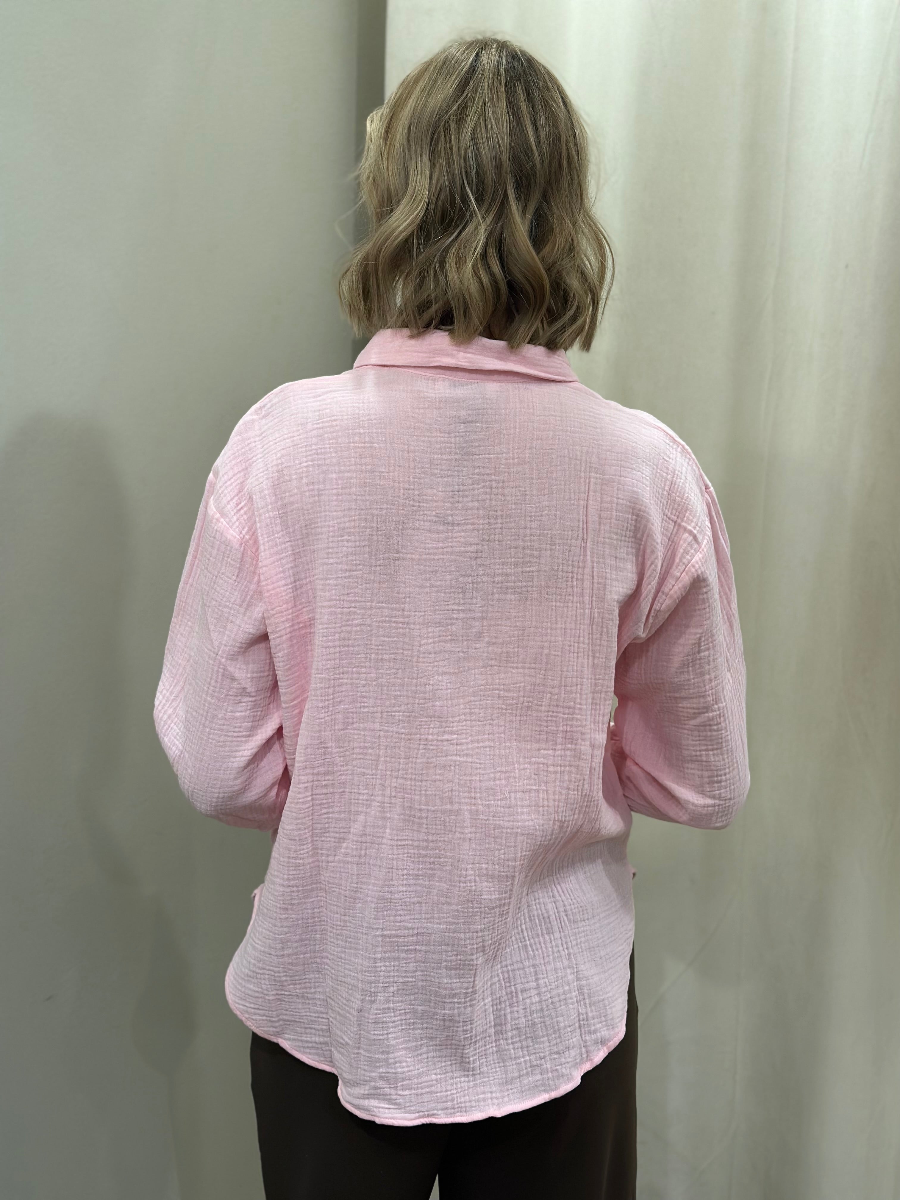 JDY - THEIS LIFE L/S LOOSE SHIRT - FARY TALE