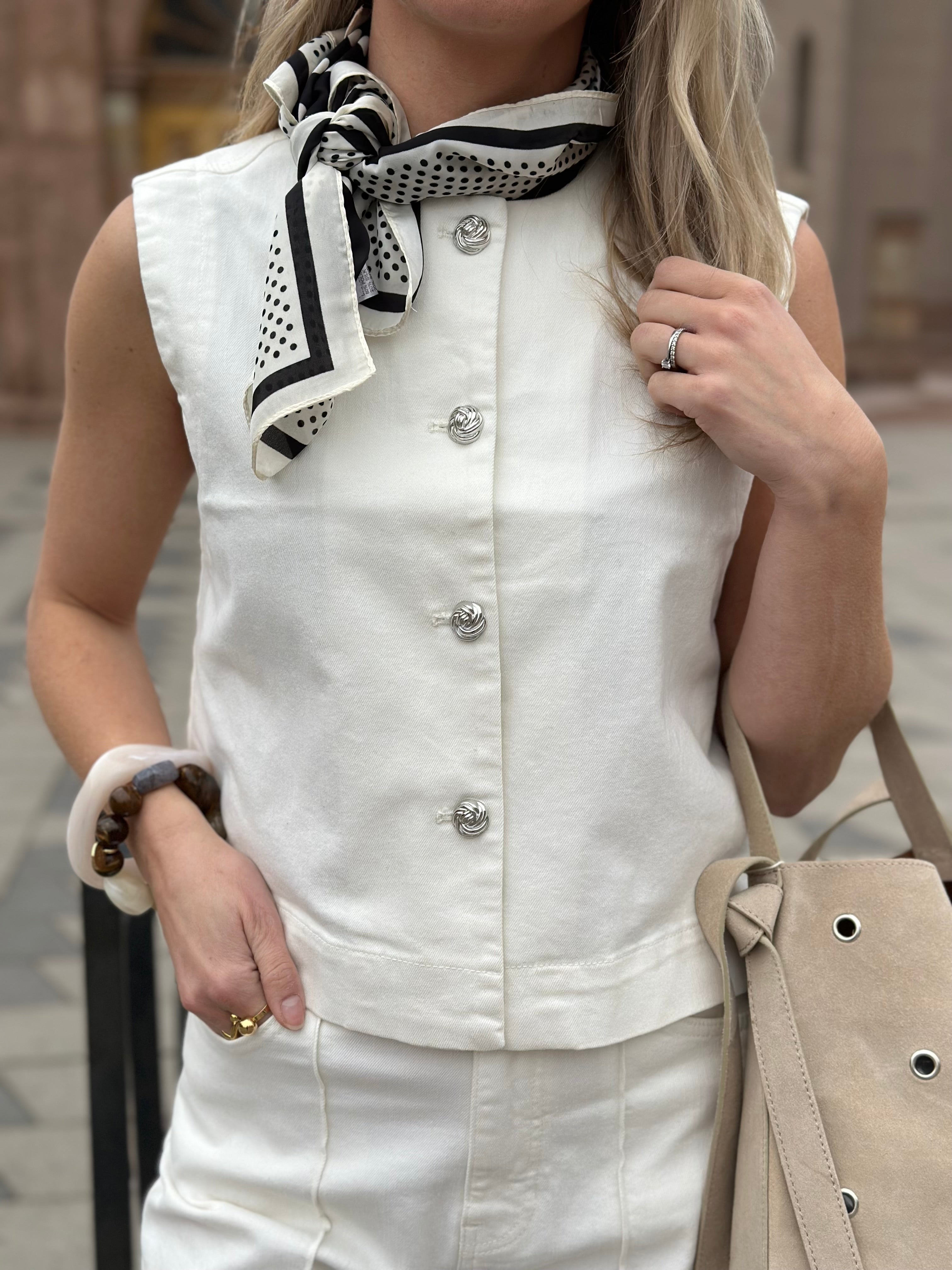SOAKED - RINATINA VÄST - WHITECAP GREY