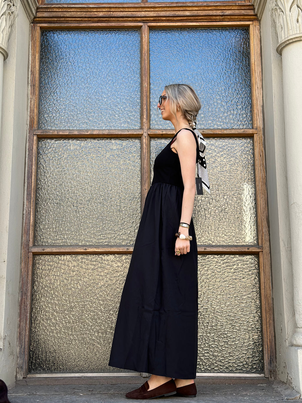 VEROMODA - VALLY SL LONG DRESS - BLACK