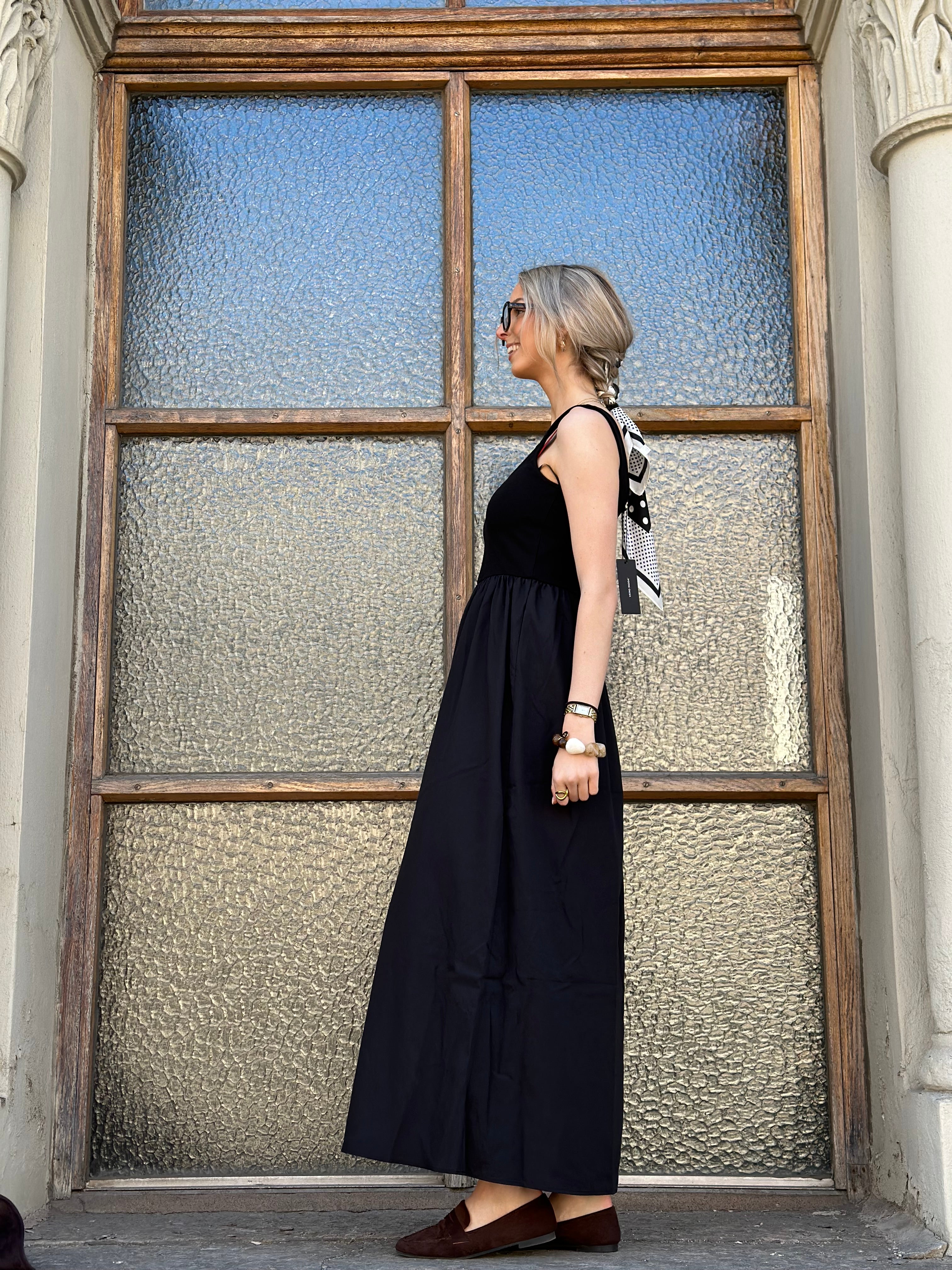 VEROMODA - VALLY SL LONG DRESS - BLACK