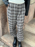 MARTA - AMULET PANTS 56172M - CHECK GREY
