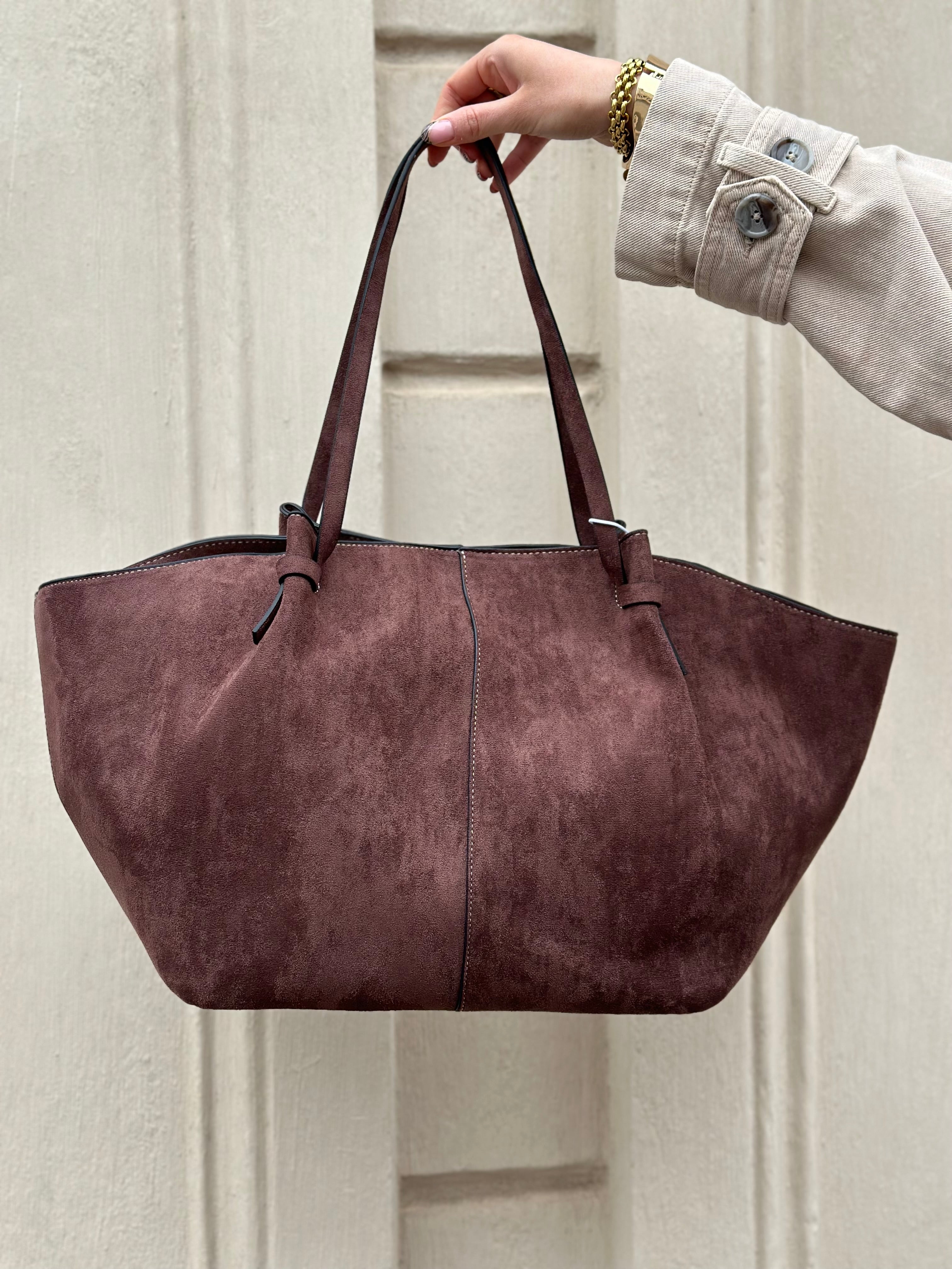 VEROMODA - RODITTA SHOPPER - COFFEE BEAN
