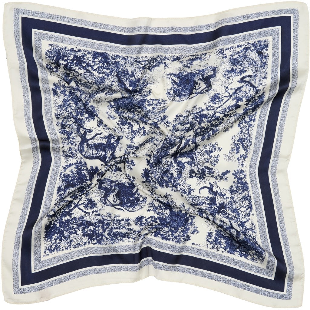 MARTA - JULINE SCARF - BLUE 31274