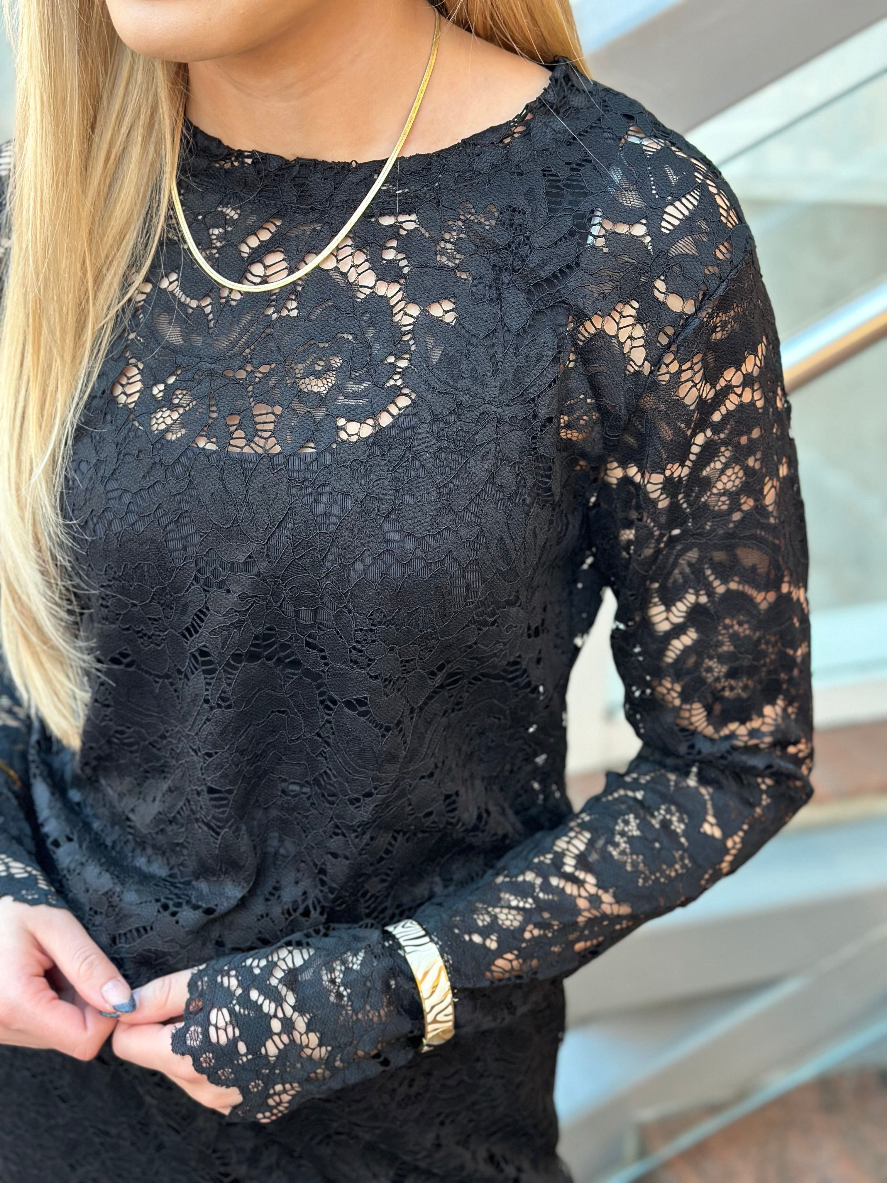 MARTA - SPETS TOPP 7707 - BLACK