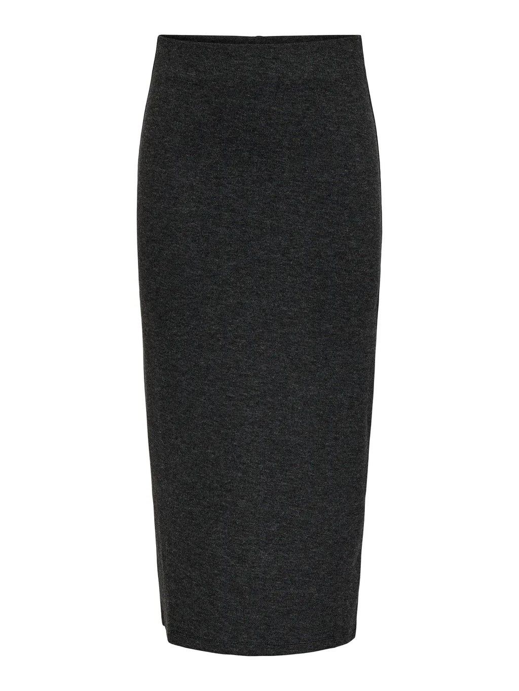 JDY - VITA LIFE LONG SKIRT - DARK GREY/MELANGE