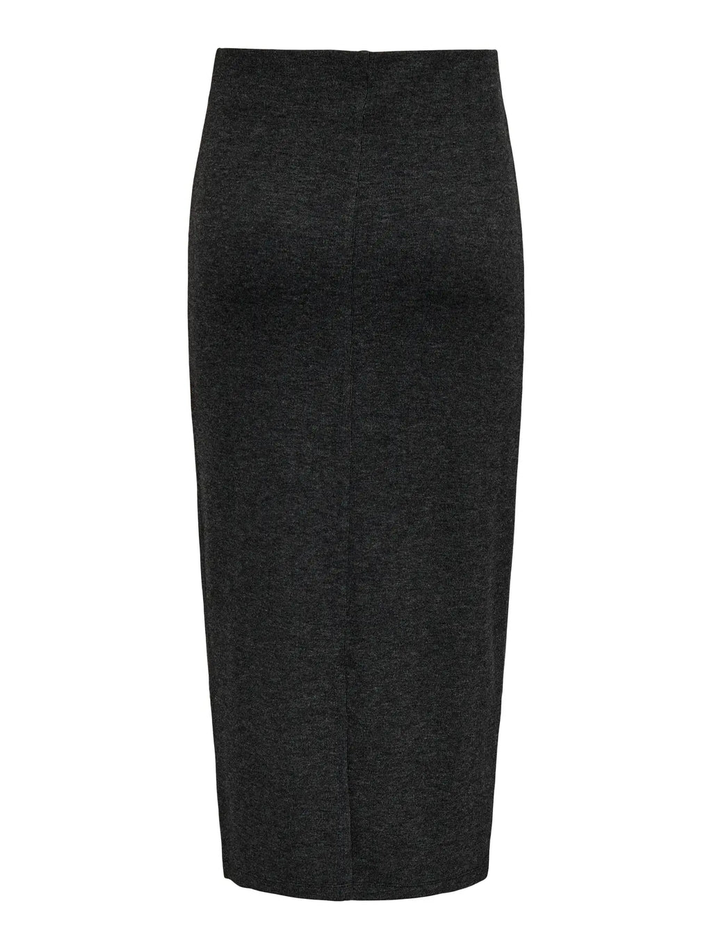 JDY - VITA LIFE LONG SKIRT - DARK GREY/MELANGE